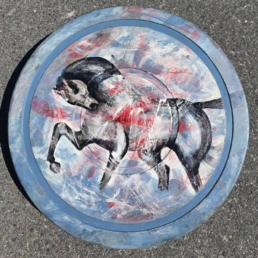 Balancekreisel / Balanceboard mit Fotoprint