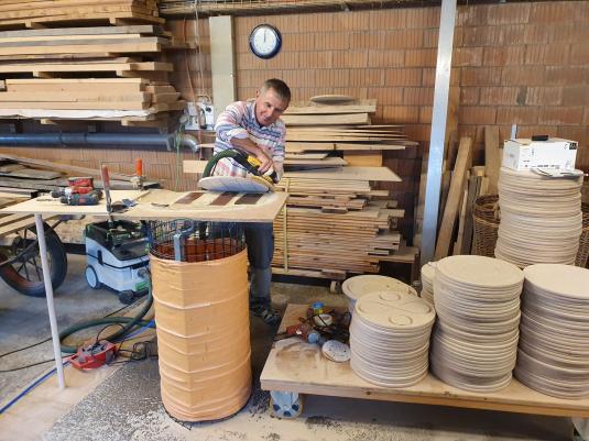 Balancekreisel Werkstatt mit Josef Heinzer